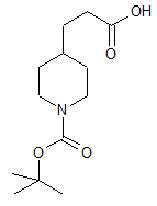 3-(1-(tert-Butoxycarbonyl)piperidin-4-yl)propanoic acid