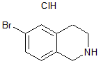 6-Bromo-1-2-3-4-tetrahydroisoquinoline hydrochloride