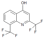 2-8-Bis(trifluoromethyl)-4-hydroxyquinoline