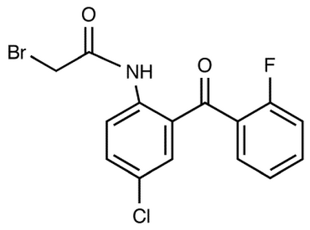 N-[2-(2-Fluorophenyl)-4-chlorophenyl-2-bromoacetamide