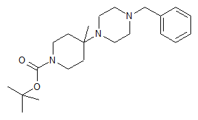 1-Boc-4-(4-Benzylpiperazin-1-yl)-4-methylpiperidine