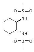 (1R-2R)-1-2-N-N’-Bis[(methane-sulfonyl)amino]-cyclohexane