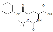 Boc-L-glutamicacid-5-cyclohexylester