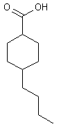 4-Butylcyclohexanecarboxylic Acid (cis- and trans- mixture)