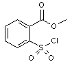 2-Chlorosulfonyl methyl benzoate