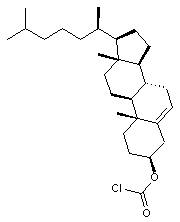 Cholest-5-en-3-ol (3b)-- 3-(carbonochloridate)