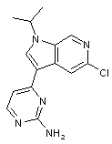 4-(Chloro-1-isopropyl-1H-pyrrolo[2-3-c]pyridin-3-yl)pyrimidin-2-amine