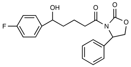 3-[5-(4-Fluorophenyl)-5-hydroxy-1-oxopentyl]-4-phenyl-2-oxazolidinone