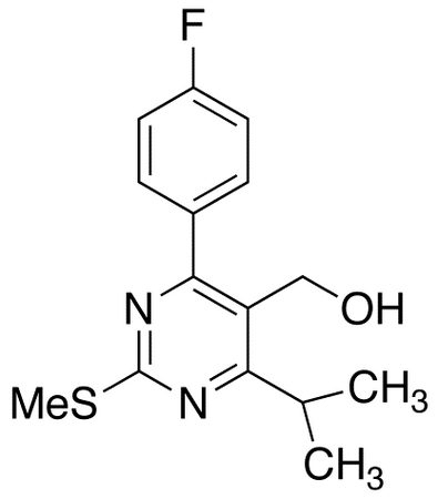 4-(4-Fluorophenyl)-5-hydroxymethyl-6-isopropyl-2-methylthiopyrimidine