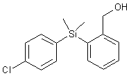 <sup>2-[(4-Chloro-phenyl)-diMethyl-silanyl]-phenyl</sup>-Methanol