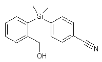 <sup>2-[(4-Cyano-phenyl)-diMethyl-silanyl]-phenyl</sup>-Methanol