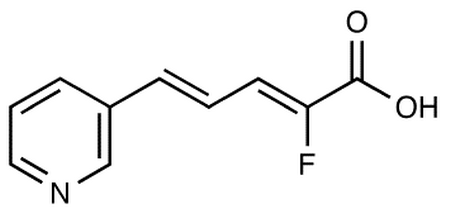 2-Fluoro-5-(3-pyridyl)penta(2-Z,4-E)dienoic Acid
