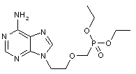 9-[2-(Diethylphosphonomethoxy)ethyl]adenine