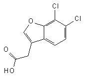 2-(6-7-Dichloro-1-benzofuran-3-yl)acetic acid