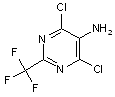 4-6-Dichloro-2-trifluoromethyl-pyrimidin-5-ylamine