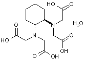 trans-1-2-Diaminocyclohexane-N-N-N’-N’-tetraacetic acid monohydrate