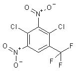 2-4-Dichloro-3-5-dinitrobenzotrifluoride