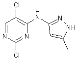 2-5-Dichloro-N-(5-methyl-1H-pyrazol-3-yl)-4-pyrimidinamine