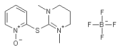 2-(1-3-Dimethyl-3-4-5-6-tetrahydropyrimidin-1-ium-2-ylthio)pyridine N-oxide tetrafluoroborate