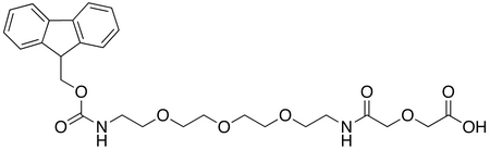 17-(Fmoc-amino)-5-oxo-6-aza-3,9,12,15-tetraoxaheptadecanoic Acid