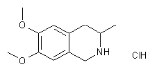 6-7-Dimethoxy-3-methyl-1-2-3-4-tetrahydroisoQuinoline hydrochloride
