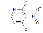 4-6-Dichloro-2-methyl-5-nitropyrimidine