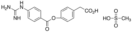  4-[[4-[(Aminoiminomethyl)amino]benzoyl]oxy]-benzeneacetic acid monomethanesulfonate