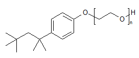 Polyethylene glycol tert-octylphenyl ether