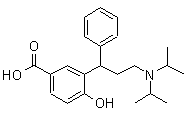 rac 5-carboxy tolterodine