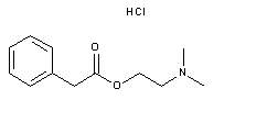 N-N-Dimethylaminoethylphenylacetate hydrochloride