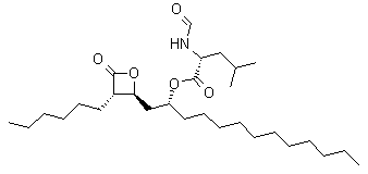 N-Formyl-D-leucine (1R)-1-[[(2S-3S)-3-hexyl-4-oxo-2-oxetanyl]methyl]dodecyl ester