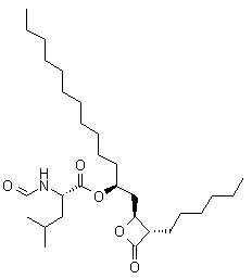 N-Formyl-D-leucine (1S)-1-[[(2S-3S)-3-hexyl-4-oxo-2-oxetanyl]methyl]dodecyl ester