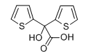 2-Hydroxy-2-2-bis(2-thienyl) acetic acid