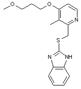 2-[[[4-(3-Methoxypropoxy)-3-methyl-2-pyridinyl]methyl]thio]-1H-benzimidazole