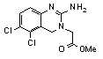 Methyl 2-(2-amino-5-6-dichloro-4h-quinazolin-3-yl)acetate