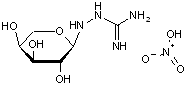 N1-α-L-Arabinopyranosylamino-guanidine HNO3