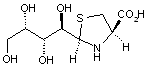 2-(L-Arabino-tetrahydroxybutyl)-4(R)-1-3-thiazolidine-4-carboxylic acid