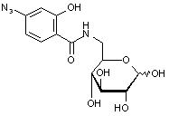 6-(4-Azido-2-hydroxybenzamido)-6-deoxy-D-glucopyranose