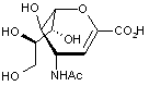 4-Acetamido-2-6-anhydro-3-4-dideoxy-D-glycero-D-galactonon-2-enonic acid