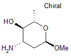 α-L-arabino-Hexopyranoside- methyl 3-amino-2-3-6-trideoxy-