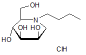 N-Butyldeoxymannojirimycin HCl