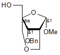 (1S-3S-4R-8S)-8-Benzyloxy-1-hydroxymethyl-3-methoxy-2-6-dioxabicyclo[3-2-1]octane