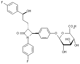 Ezetimibe β-D-glucuronide