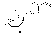 4-Formylphenyl 2-acetamido-2-deoxy-β-D-glucopyranoside