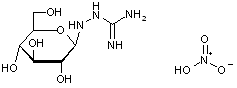 N1-β-D-Glucopyranosylamino-guanidine HNO3