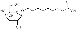 9-(b-D-Galactopyranose)-nonanoic acid