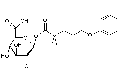 Gemfibrozil β-D-glucuronide