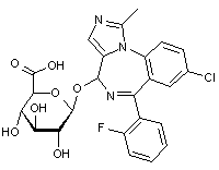 (4-Hydroxymidazolam)-β-D-glucuronide