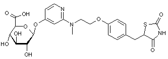 (5-Hydroxy rosiglitazone)-β-D-glucuronide