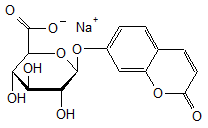 7-Hydroxycoumarinyl-β-D-glucuronide sodium salt